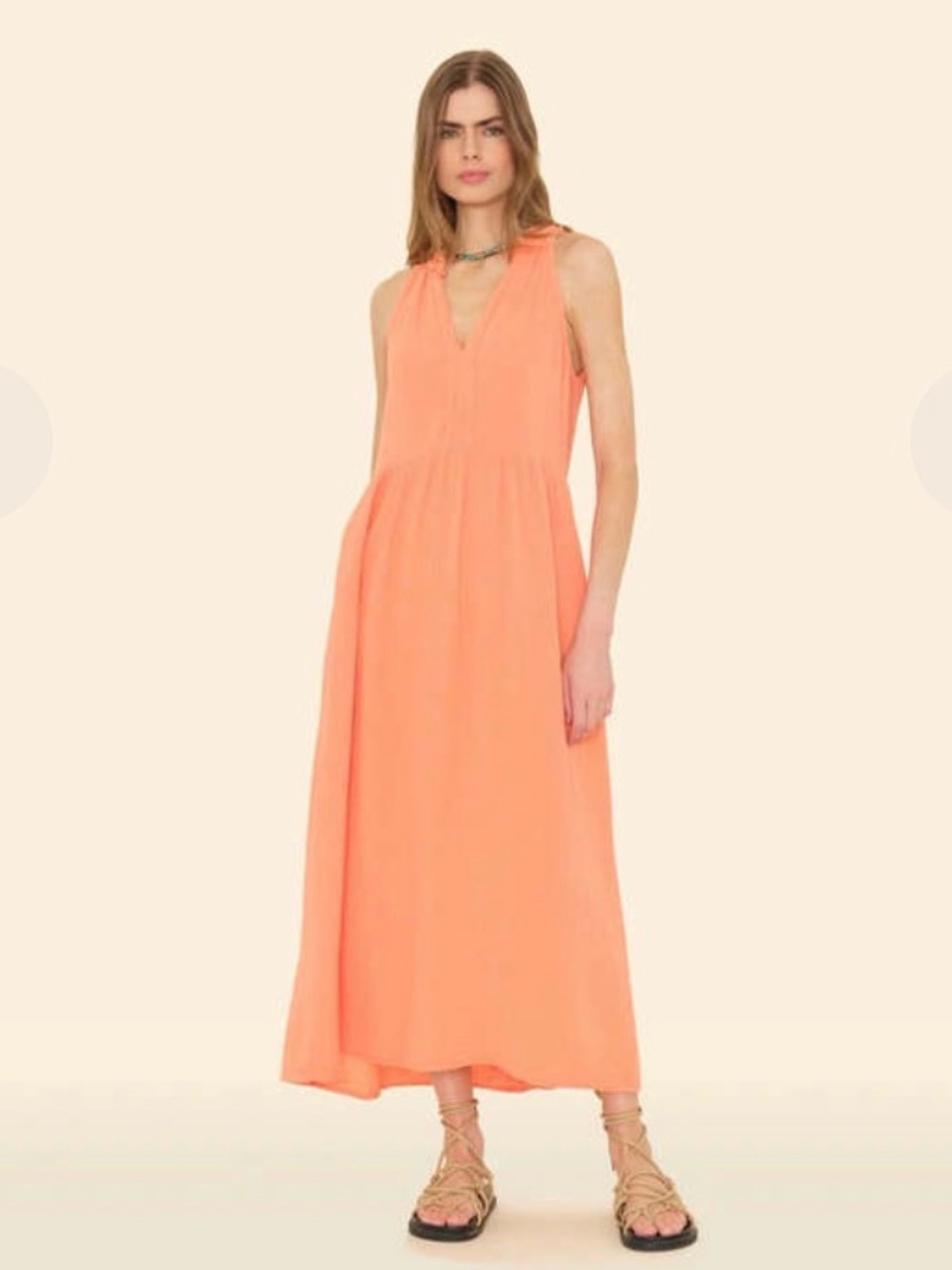 XiRENA Coral Sleeveless Maxi Dress